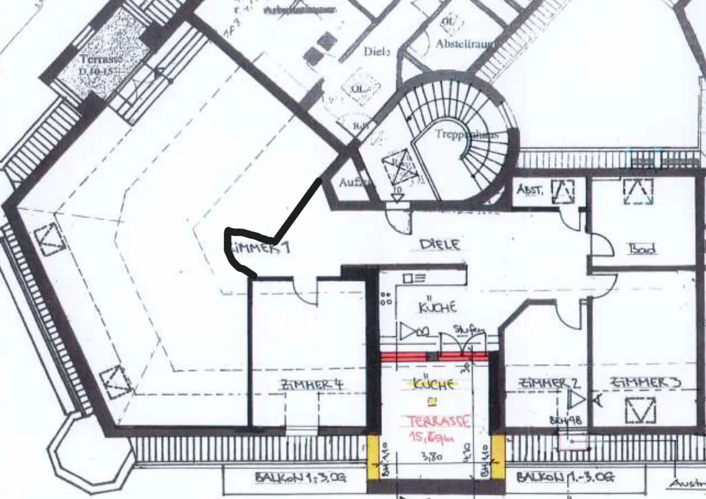 4 Zimmer Wohnung mit 211 m² in Berlin – Bild 3