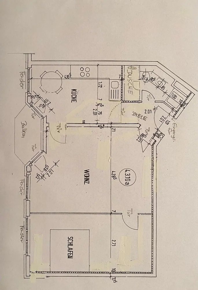 2 room apartment with 65 m² in Cologne – Photo 7