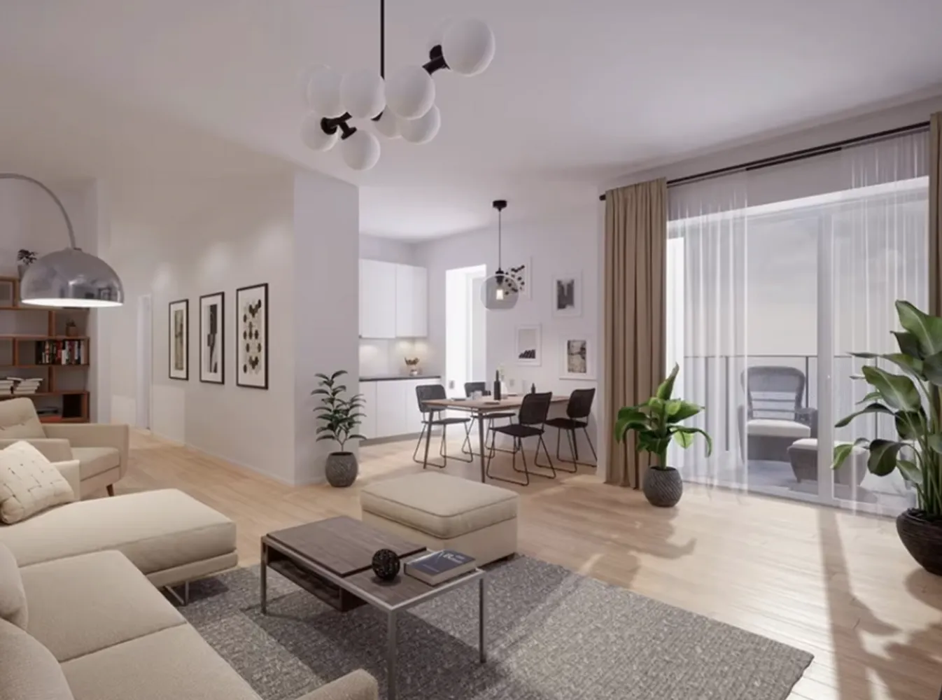 4 Zimmer Wohnung mit 96 m² in Erfurt – Bild 1