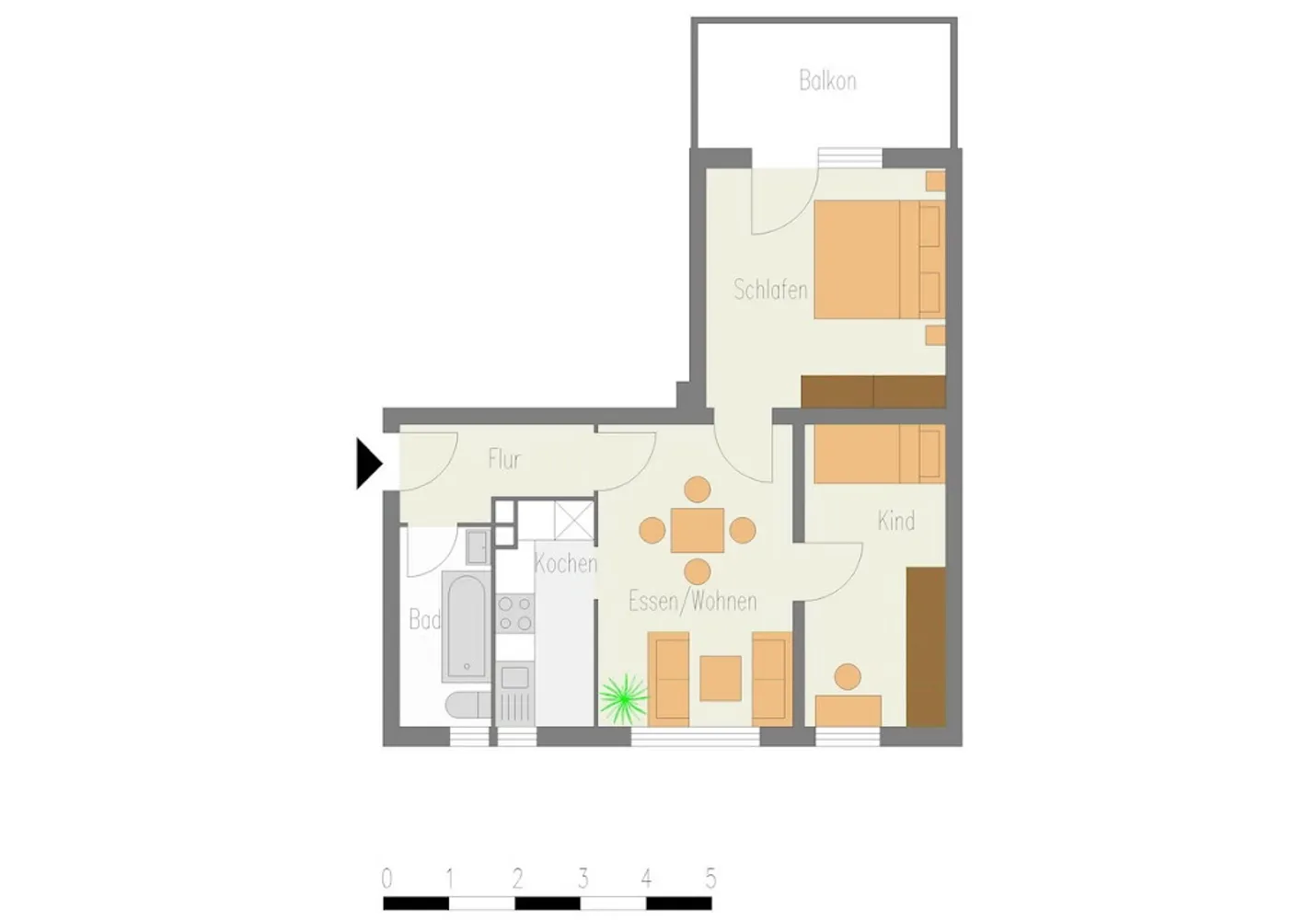 3 Zimmer Wohnung mit 54 m² in Velbert – Bild 7