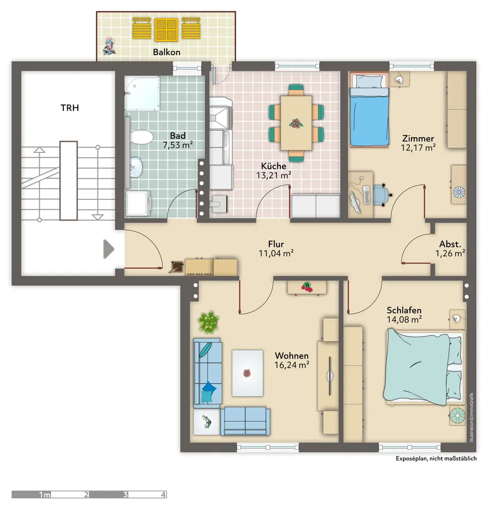 3 Zimmer Wohnung mit 78 m² in Bremerhaven – Bild 9