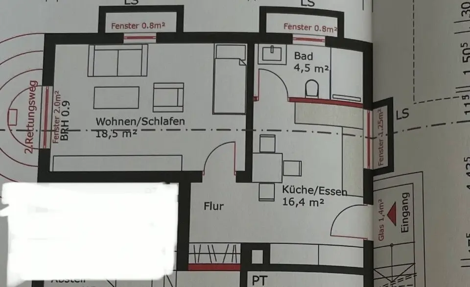 2 Zimmer Wohnung mit 45 m² in Esslingen am Neckar – Bild 5