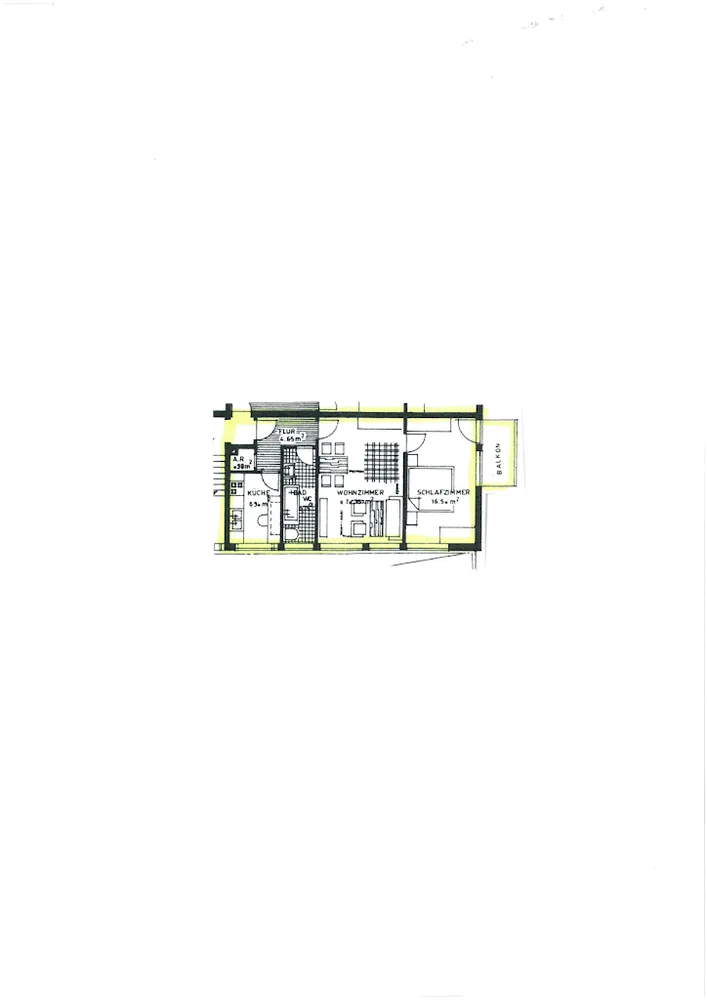2 Zimmer Wohnung mit 55 m² in Nürnberg – Bild 6