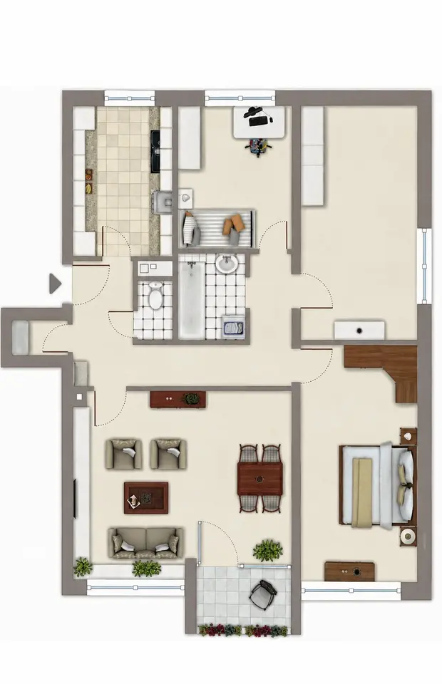 4 Zimmer Wohnung mit 95 m² in Nürnberg – Bild 5