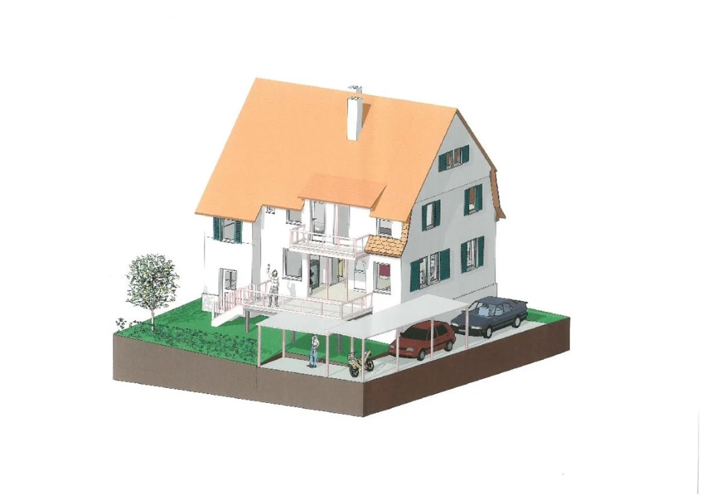 2 Zimmer Wohnung mit 80 m² in Rottweil – Bild 1