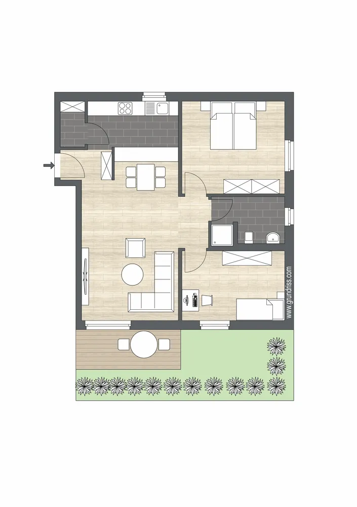 3 Zimmer Wohnung mit 83 m² in Braunschweig – Bild 6