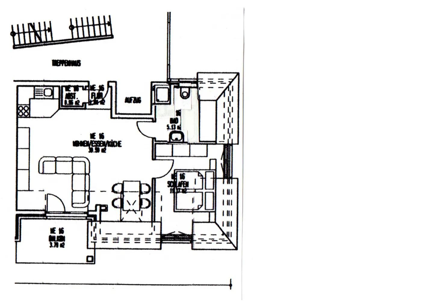 2 Zimmer Wohnung mit 53 m² in Duisburg – Bild 1