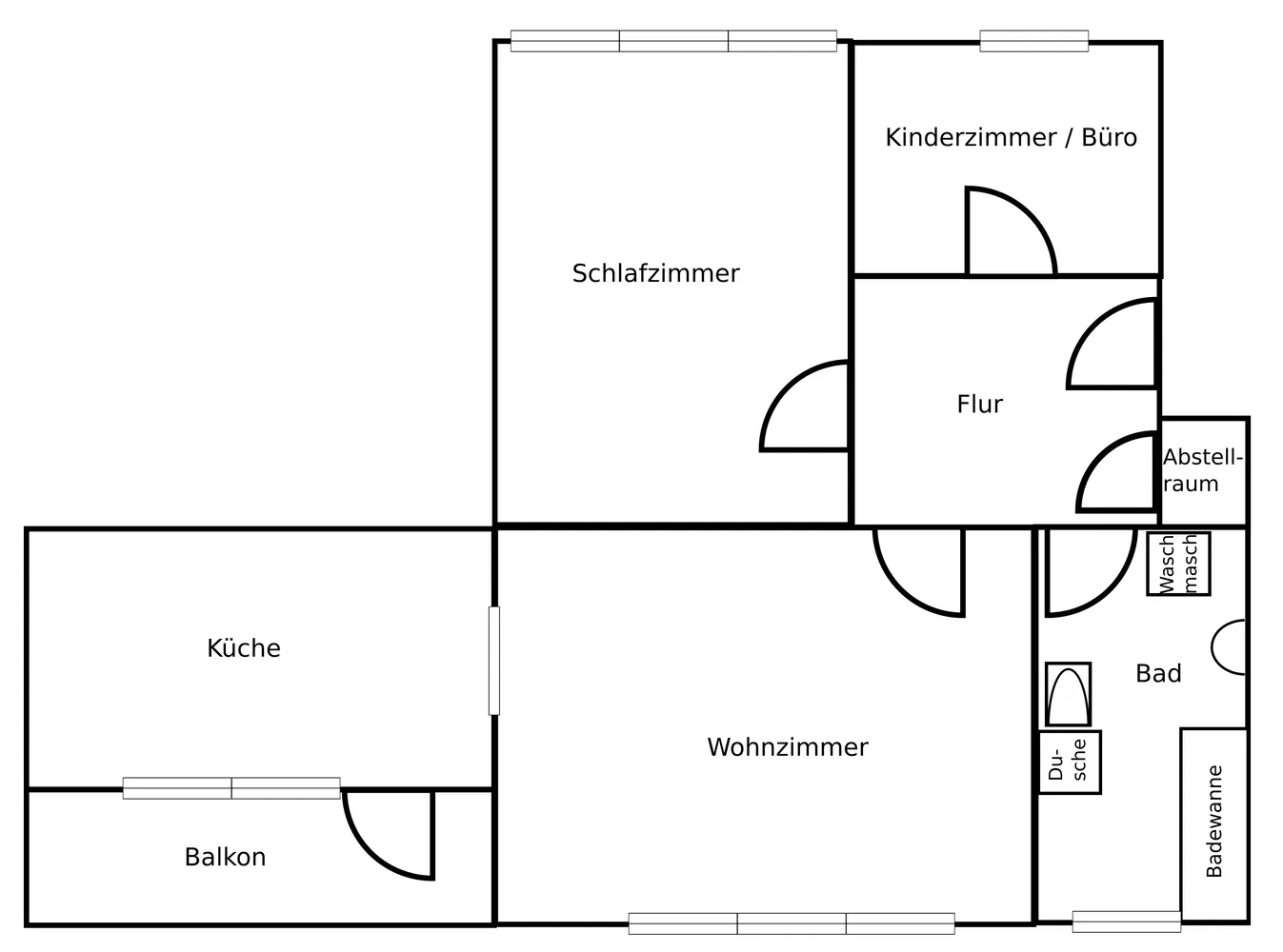 3 Zimmer Wohnung mit 54 m² in Essen – Bild 10