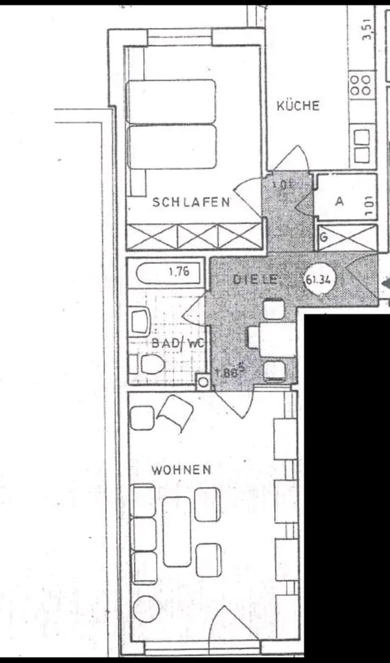 2 Zimmer Wohnung mit 61 m² in Regensburg – Bild 9