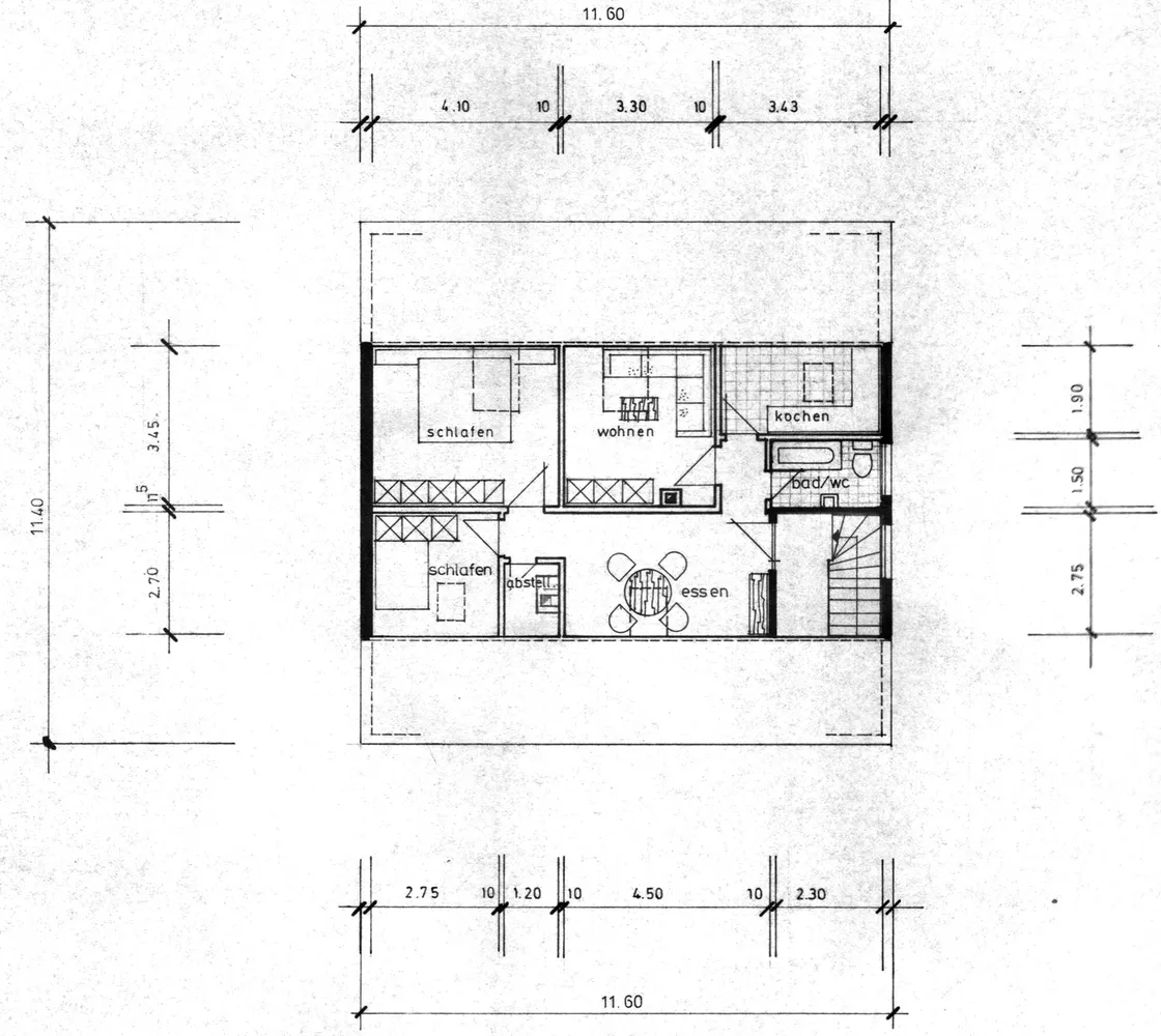 4 Zimmer Wohnung mit 47 m² in Sindelfingen – Bild 2
