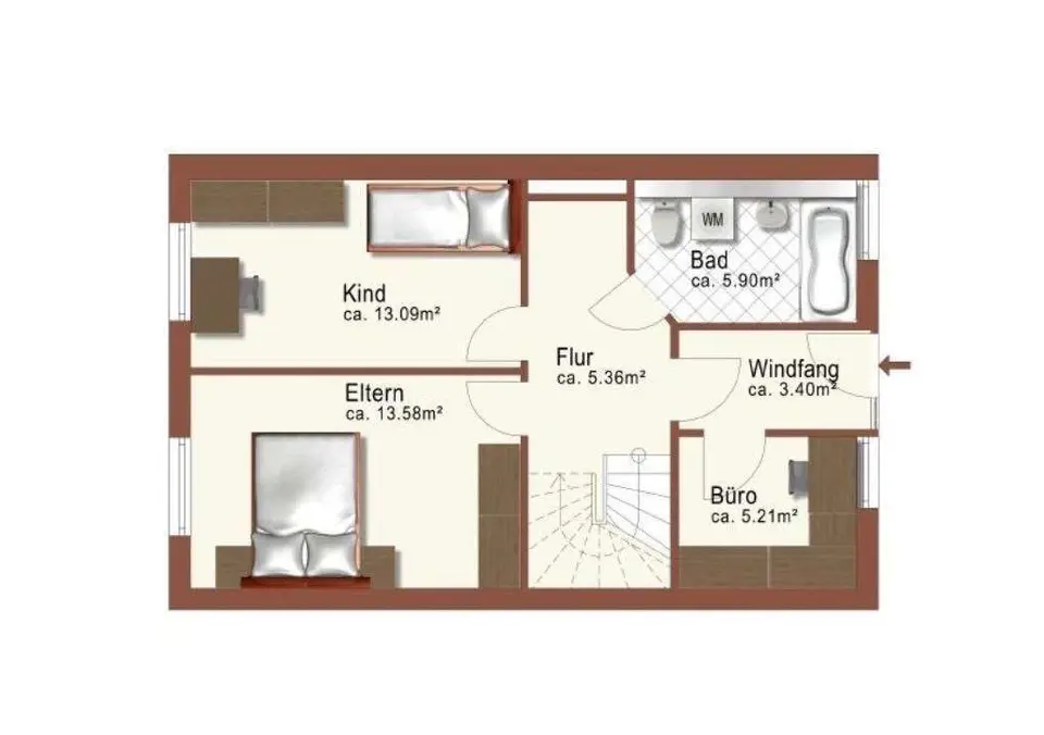4 Zimmer Wohnung mit 81 m² in Hannover – Bild 5