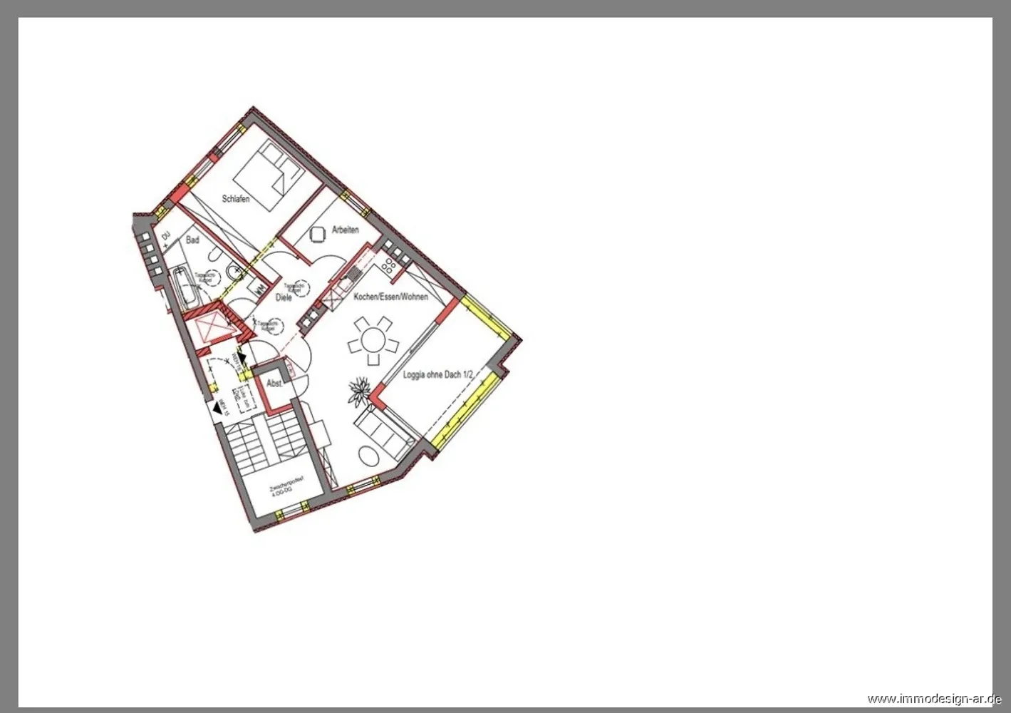 3 Zimmer Wohnung mit 73 m² in Augsburg – Bild 12