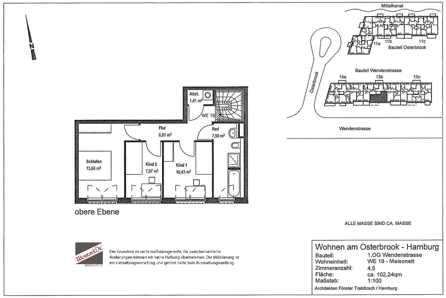 4 Zimmer Wohnung mit 102 m² in Hamburg – Bild 10