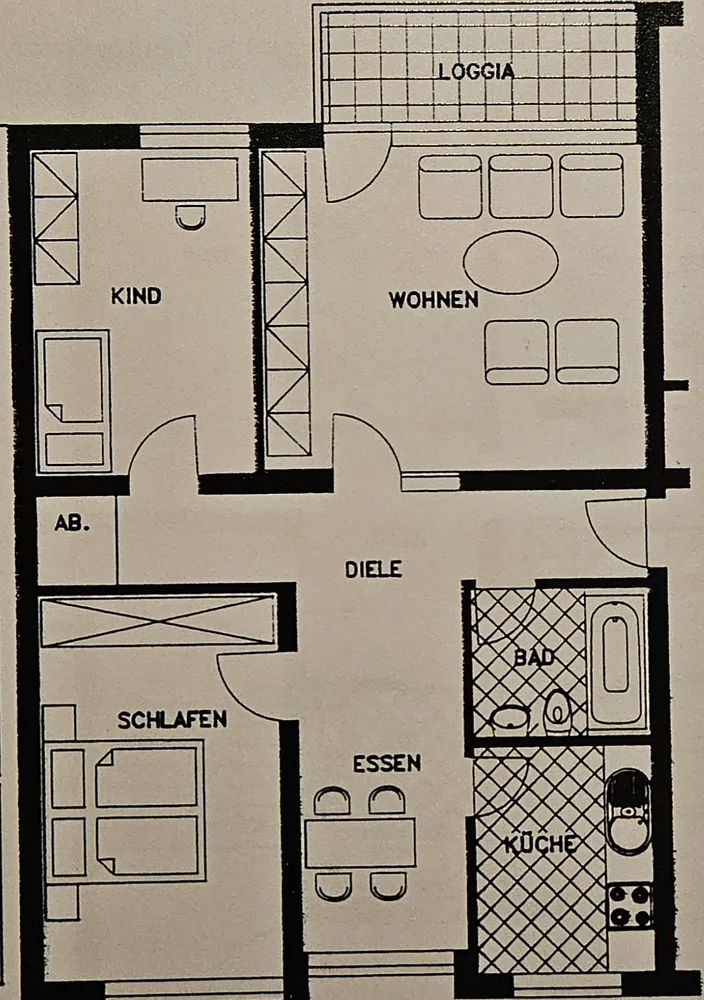 3 Zimmer Wohnung mit 77 m² in Dortmund – Bild 1