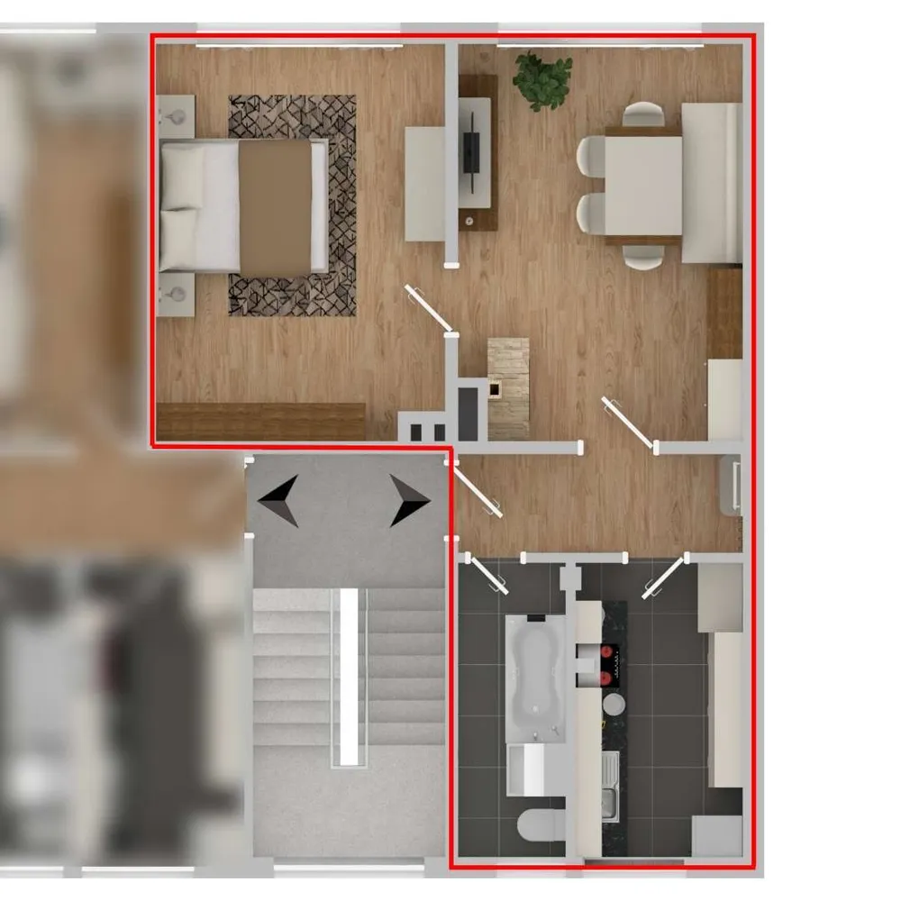 2 Zimmer Wohnung mit 46 m² in Halberstadt – Bild 8