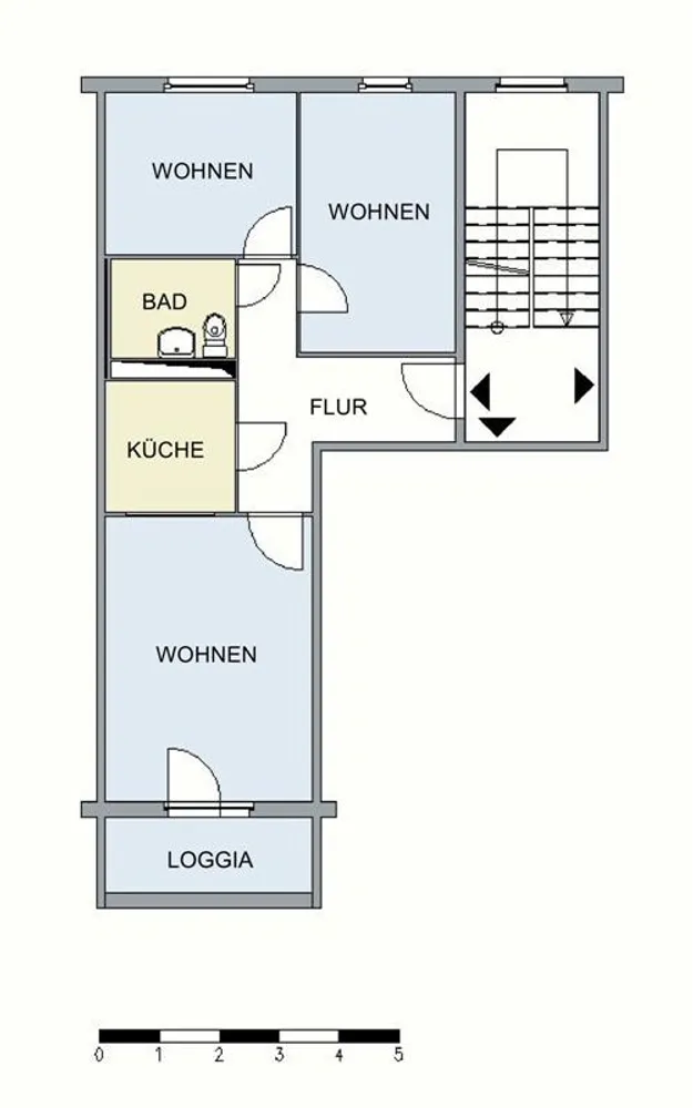 3 room apartment with 55 m² in Neubrandenburg – Photo 6