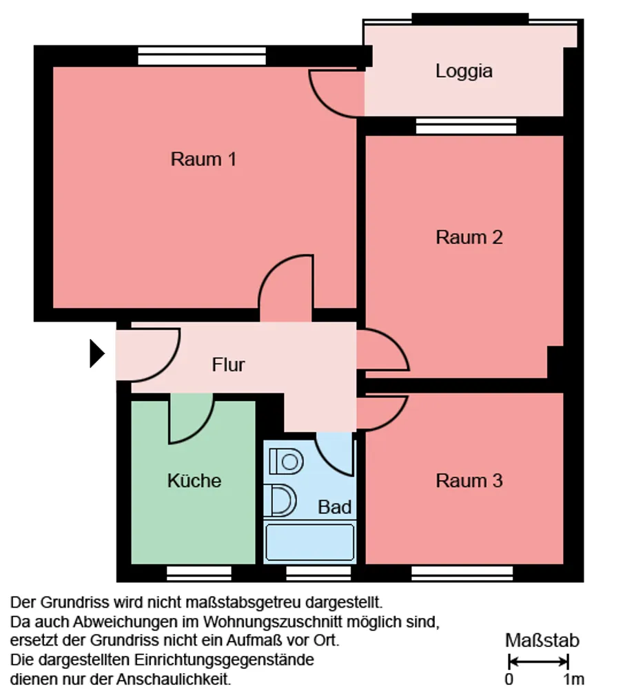 3 Zimmer Wohnung mit 64 m² in Menden (Sauerland) – Bild 7