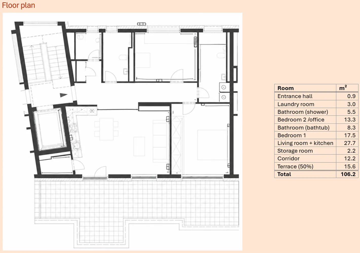 3 Zimmer Wohnung mit 106 m² in Frankfurt am Main – Bild 12