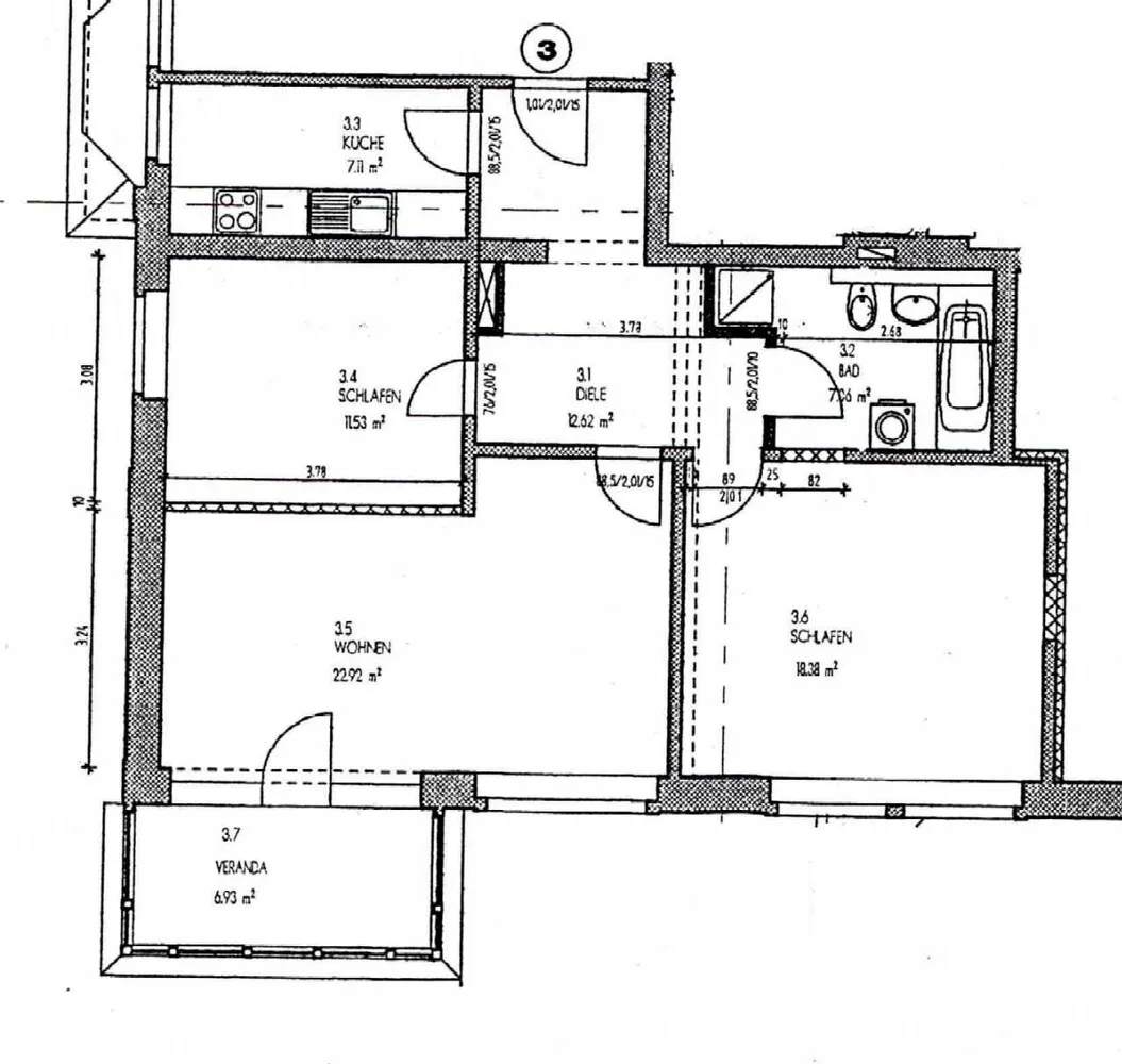 3 Zimmer Wohnung mit 82 m² in Dresden – Bild 4