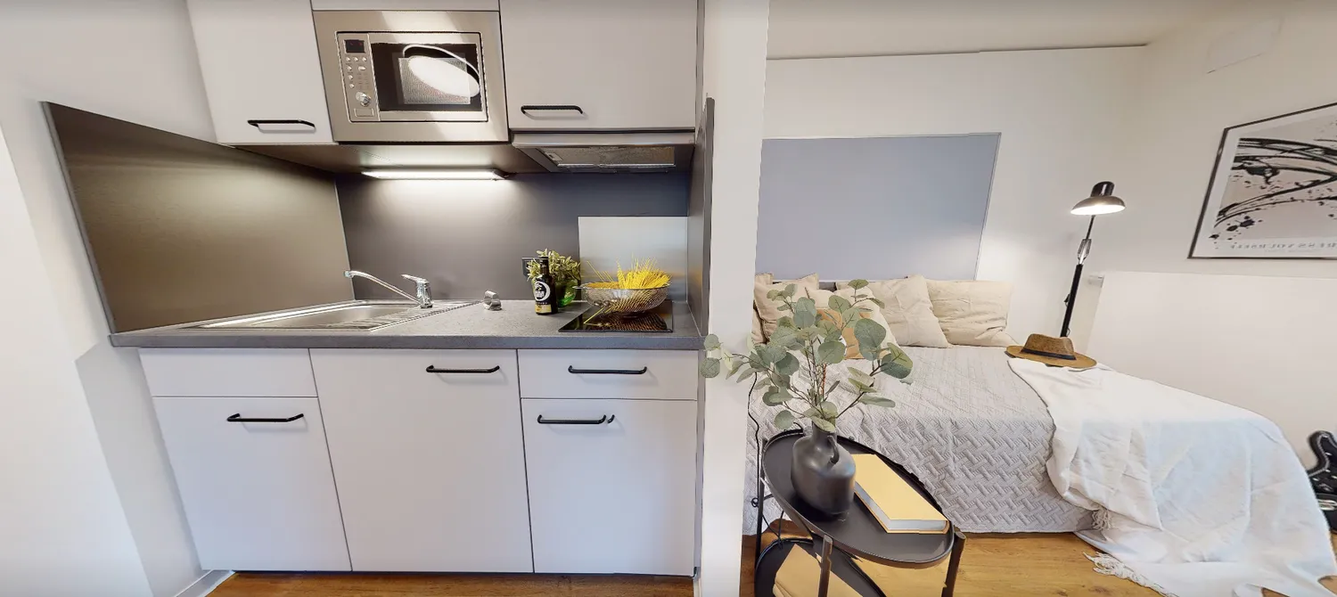 1 Zimmer Wohnung mit 21 m² in Saarbrücken – Bild 2