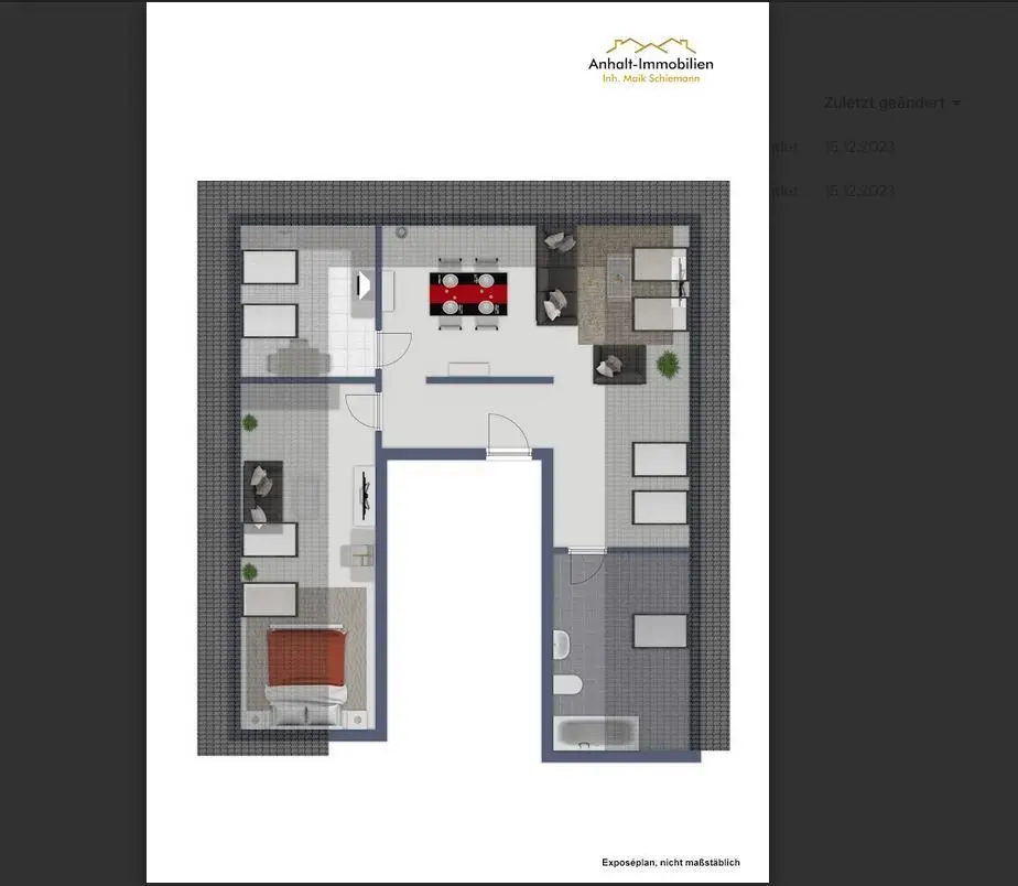 2 Zimmer Wohnung mit 87 m² in Bitterfeld-Wolfen – Bild 7