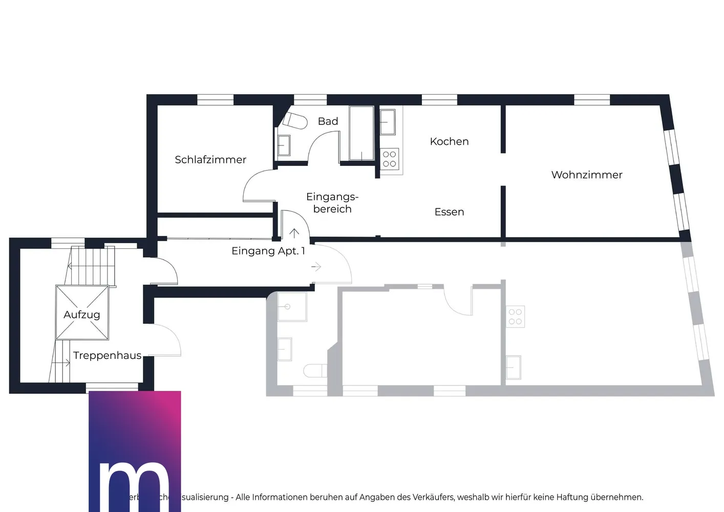 2 Zimmer Wohnung mit 55 m² in Esslingen am Neckar – Bild 9