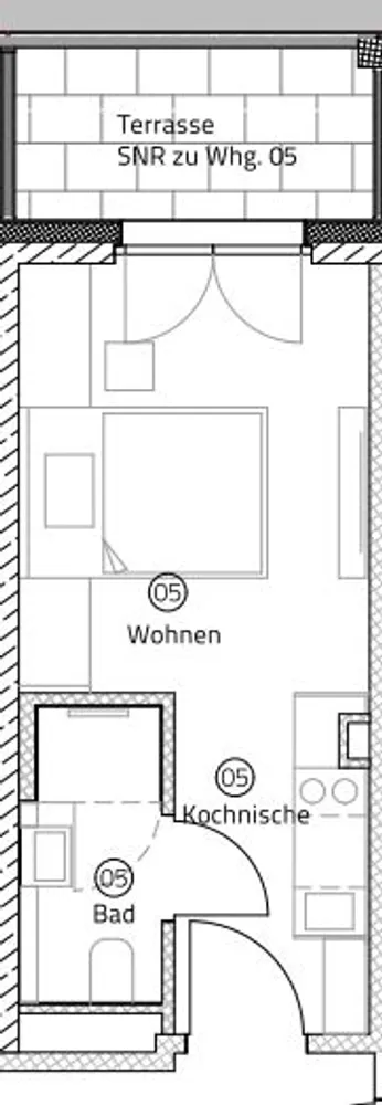 1 Zimmer Wohnung mit 20 m² in Regensburg – Bild 11
