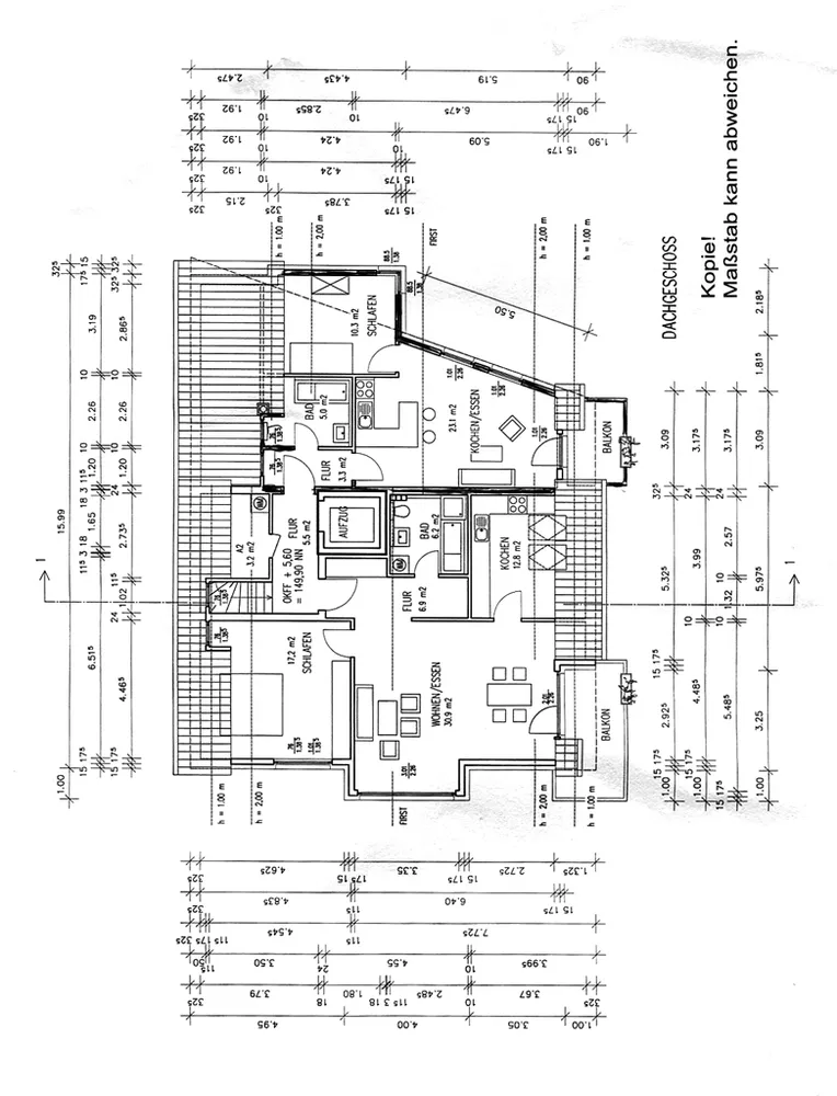 2 Zimmer Wohnung mit 41 m² in Haan – Bild 4