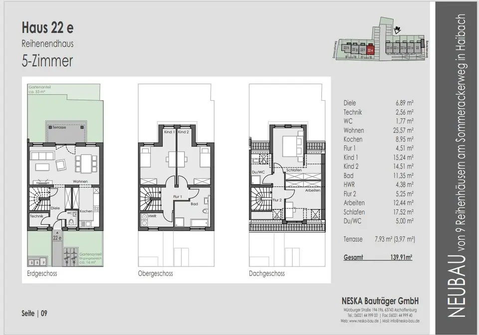 5 Zimmer Haus mit 139 m² in Aschaffenburg – Bild 5