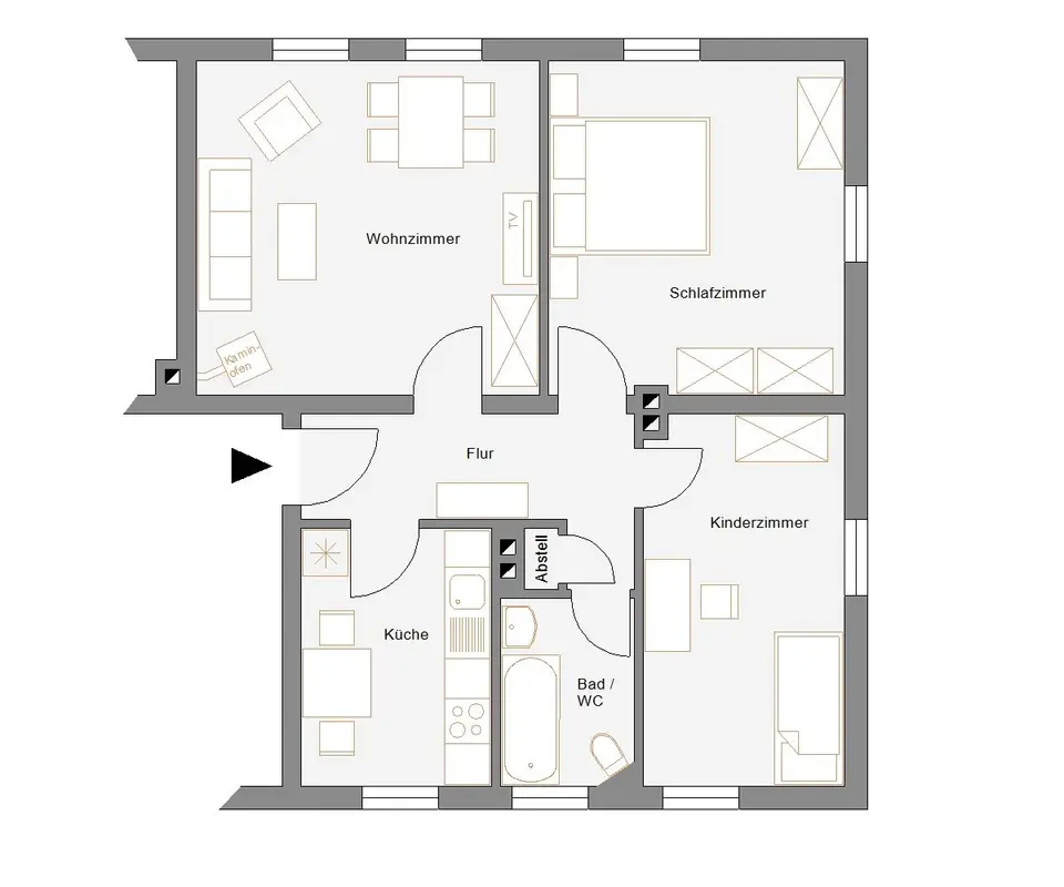 3 Zimmer Wohnung mit 68 m² in Schmalkalden – Bild 9