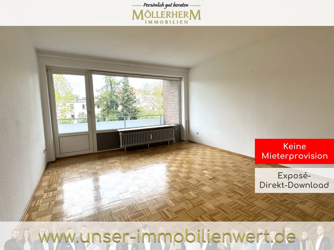 2 Zimmer Wohnung mit 60 m² in Lübeck – Bild 1