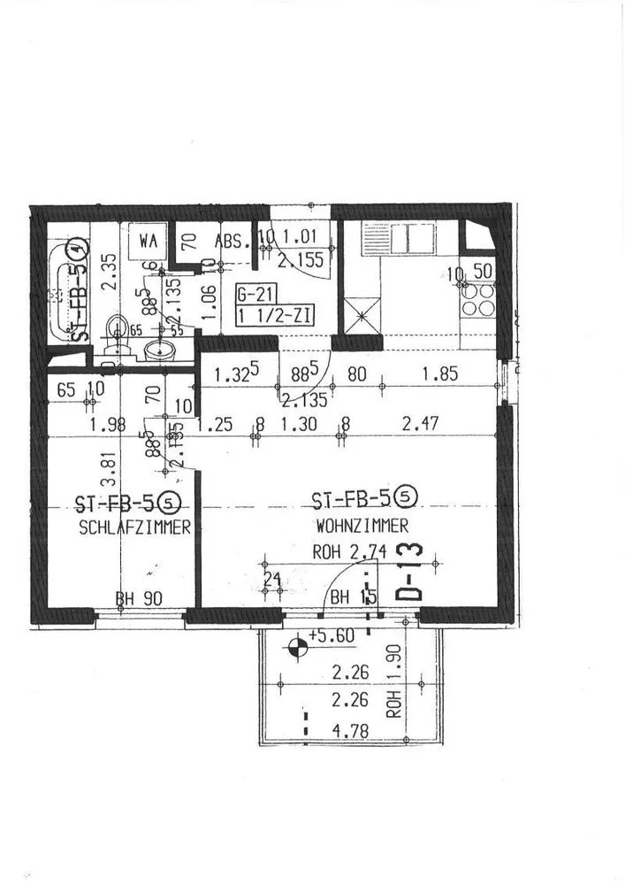 2 Zimmer Wohnung mit 44 m² in Berlin – Bild 7