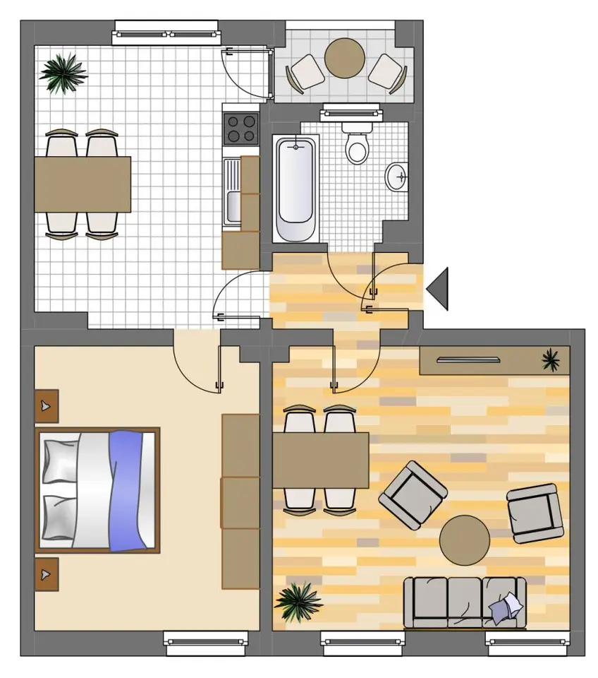 4 Zimmer Wohnung mit 64 m² in Dortmund – Bild 7