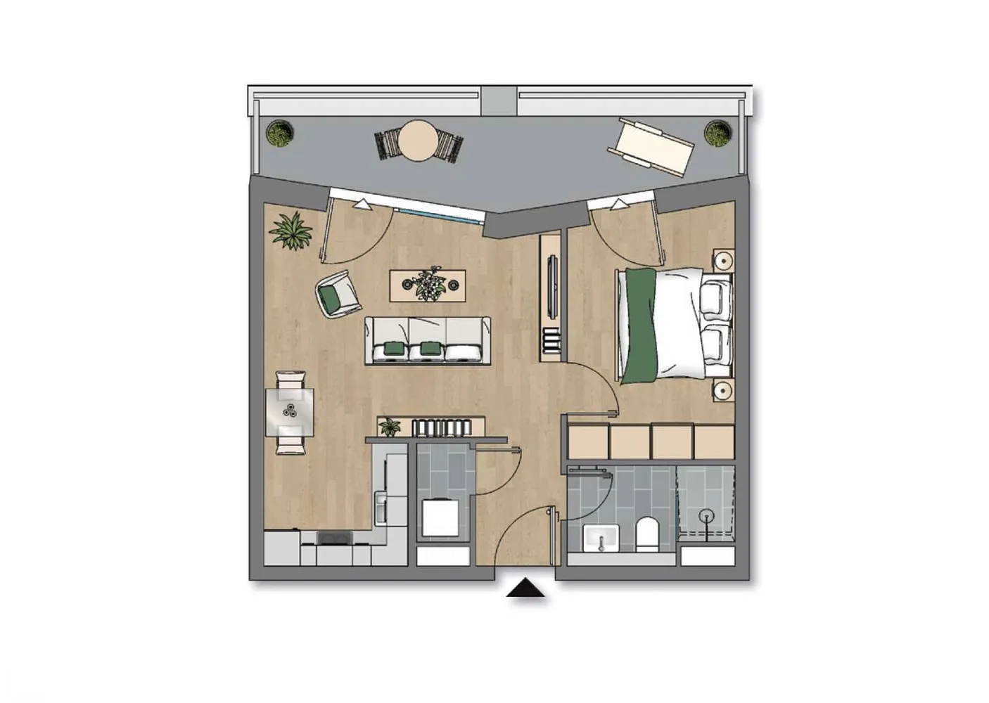 2 Zimmer Wohnung mit 49 m² in Dresden – Bild 8