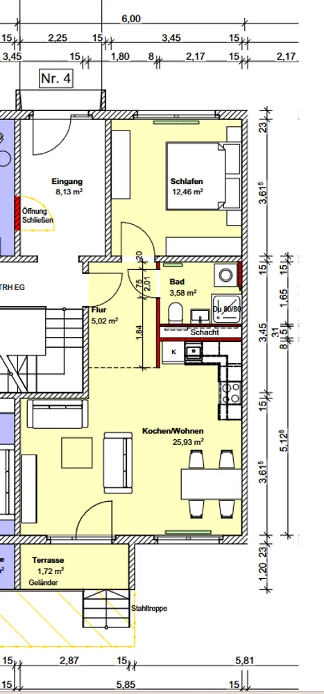 1 Zimmer Wohnung mit 51 m² in Halle (Saale) – Bild 7
