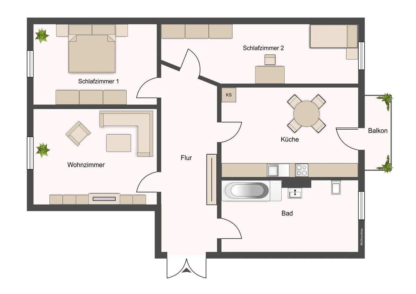 3 Zimmer Wohnung mit 75 m² in Chemnitz – Bild 10