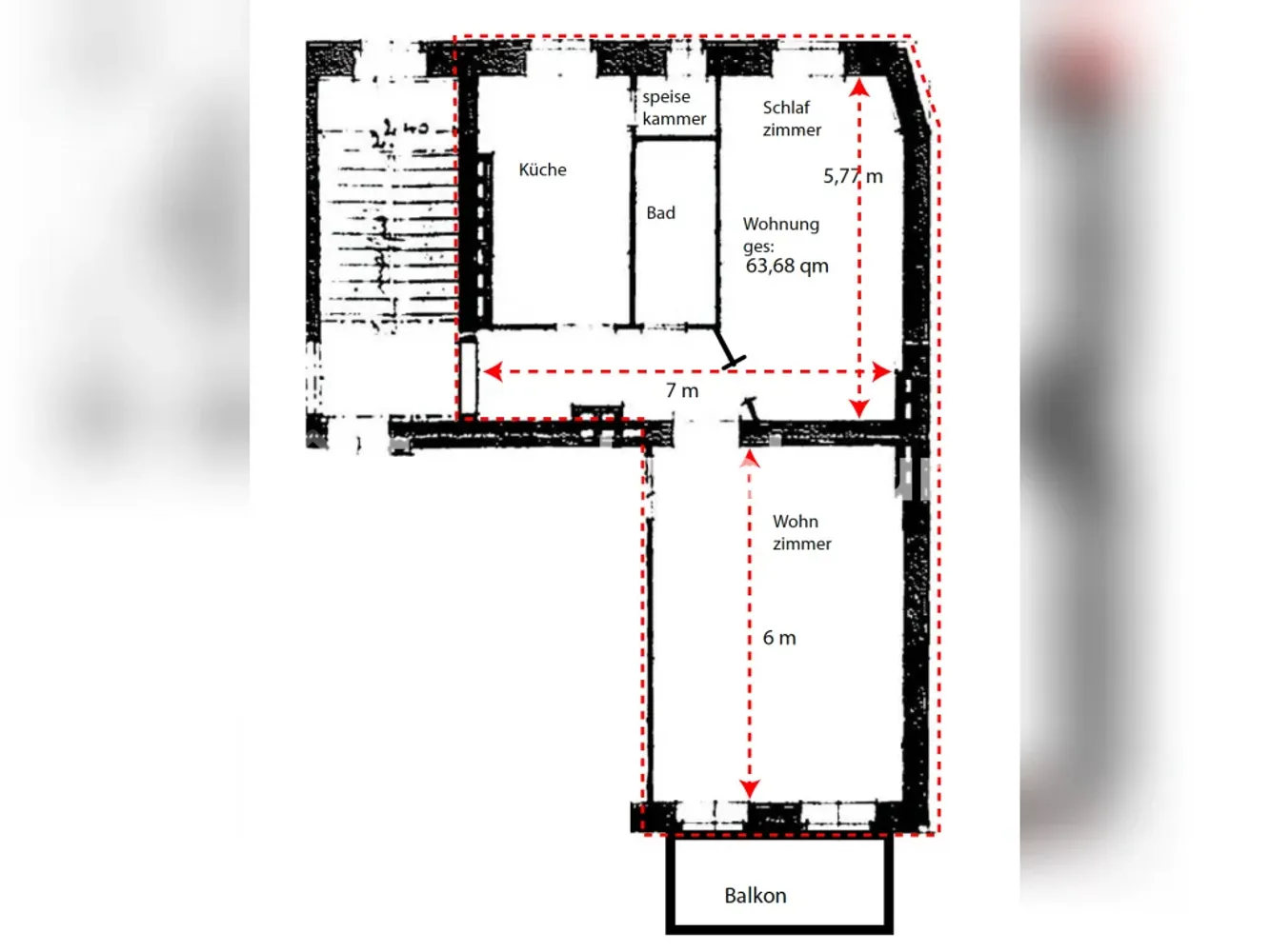 2 room apartment with 64 m² in Berlin – Photo 1