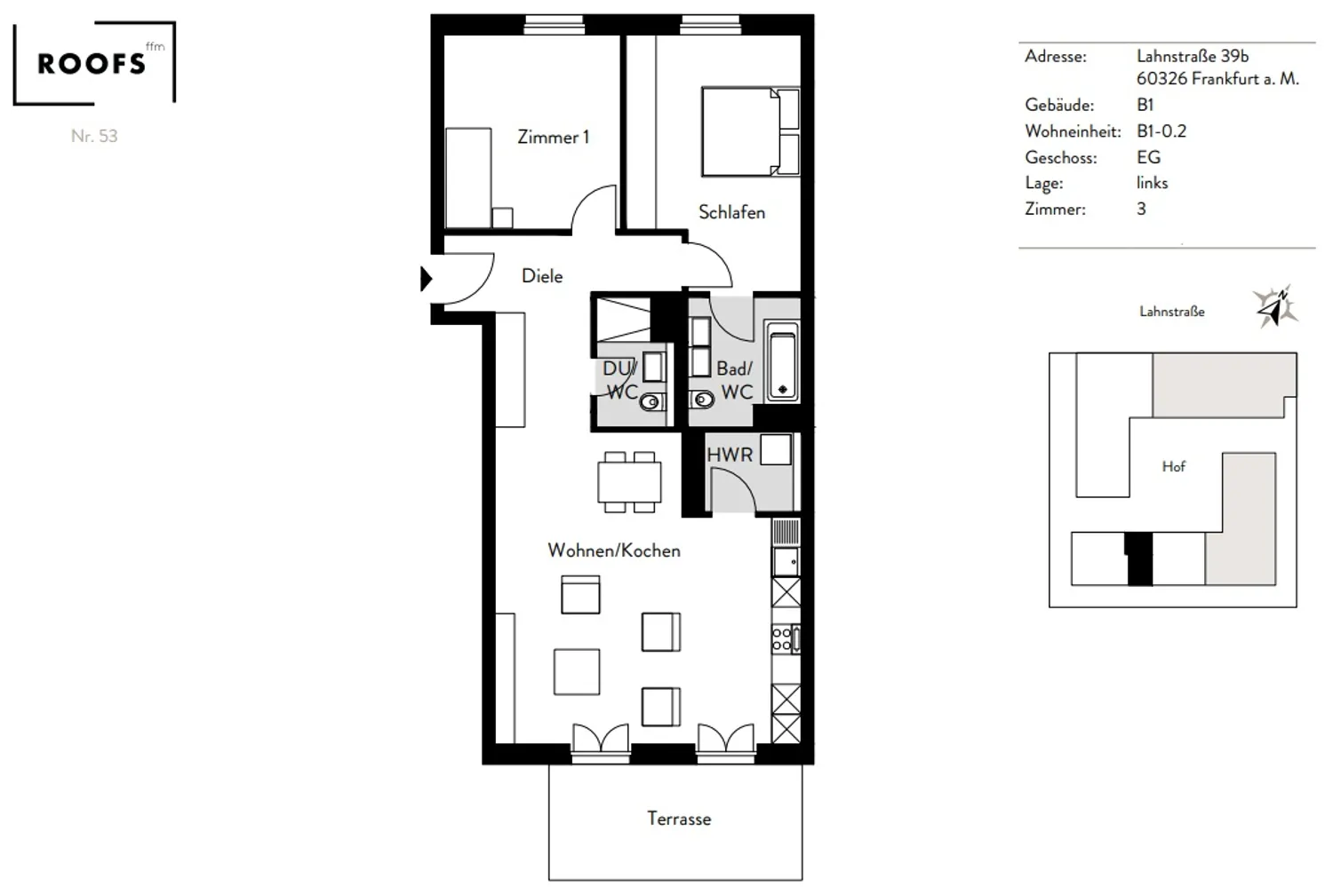 3 room apartment with 95 m² in Frankfurt am Main – Photo 8