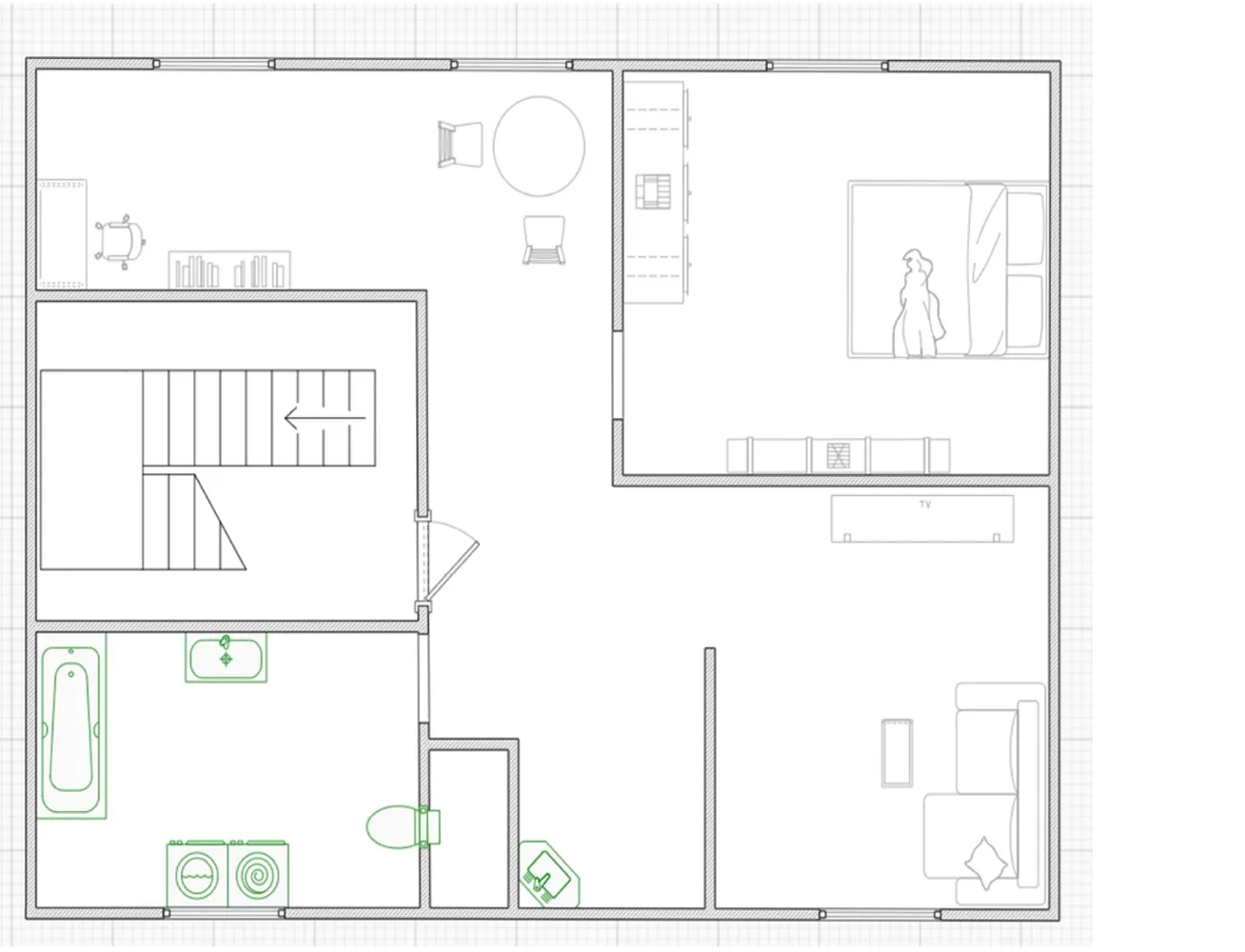 2 room apartment with 43 m² in Mannheim – Photo 8