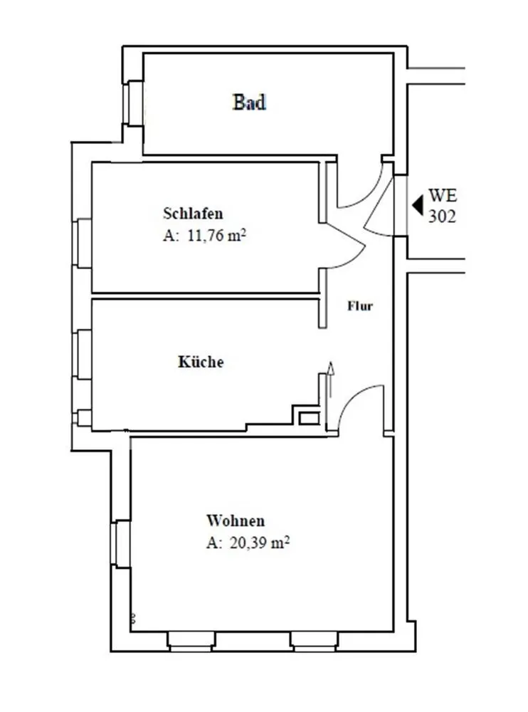 2 Zimmer Wohnung mit 62 m² in Leipzig – Bild 1