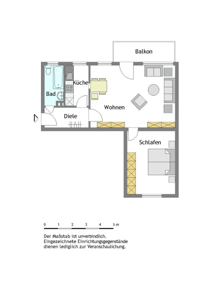 2 Zimmer Wohnung mit 58 m² in Mülheim an der Ruhr – Bild 3