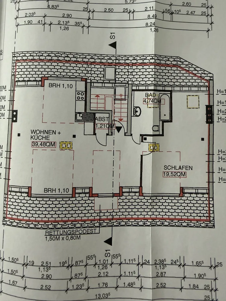 2 Zimmer Wohnung mit 70 m² in Frankfurt am Main – Bild 4