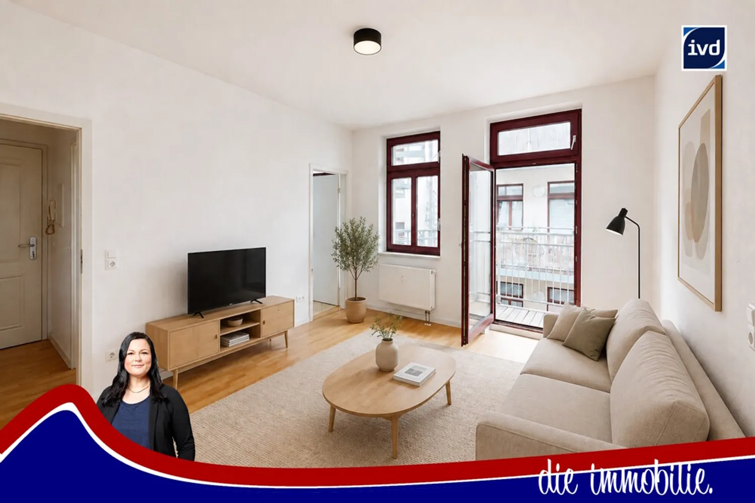 2 Zimmer Wohnung mit 38 m² in Magdeburg – Bild 1