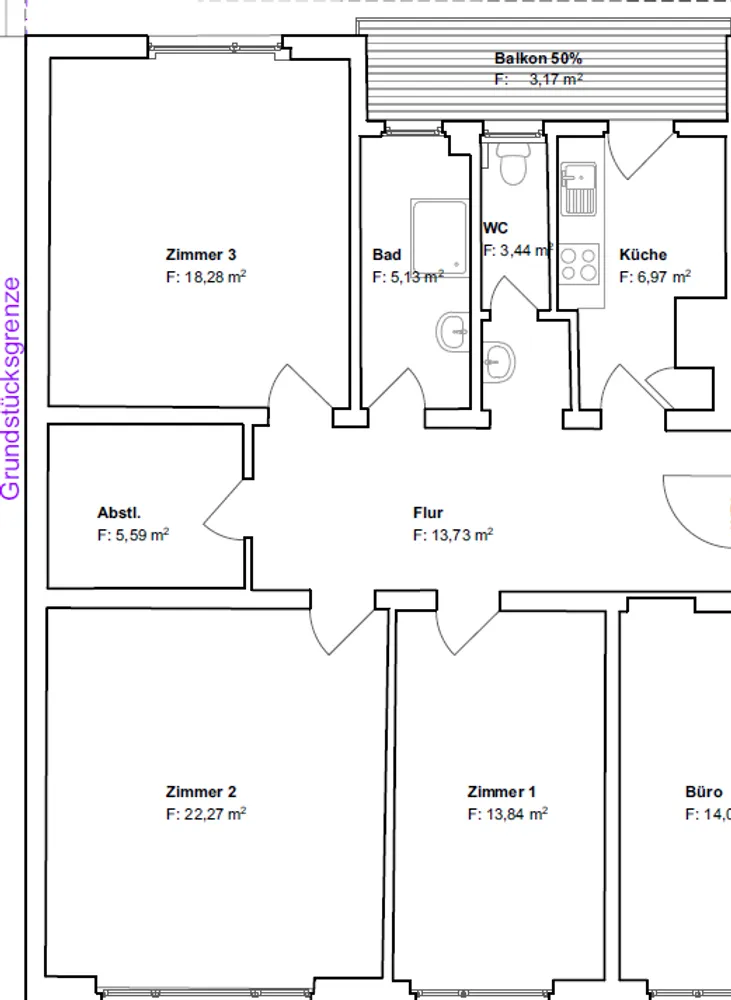 3 Zimmer Wohnung mit 95 m² in Stuttgart – Bild 10