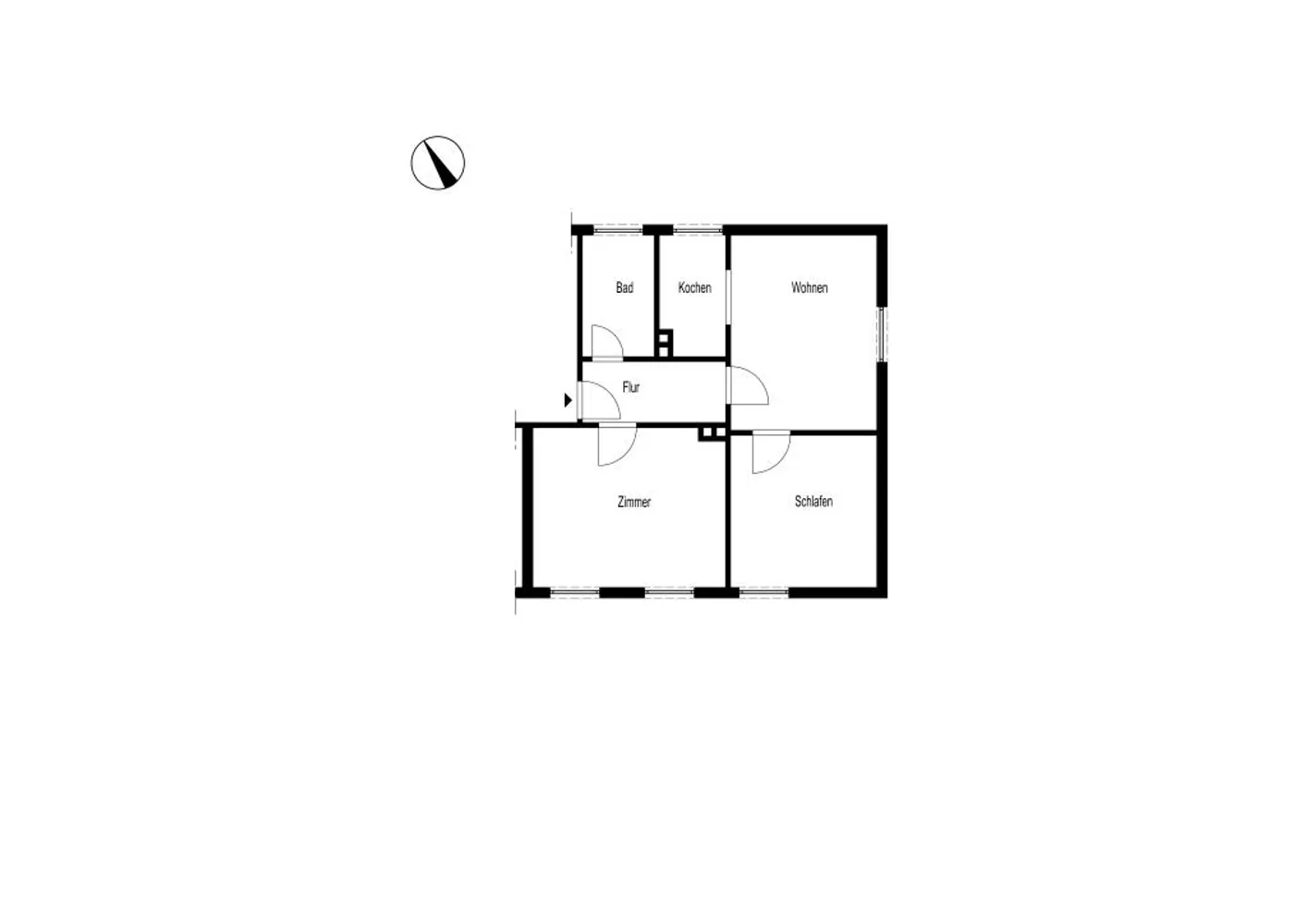 3 Zimmer Wohnung mit 53 m² in Lüdenscheid – Bild 2