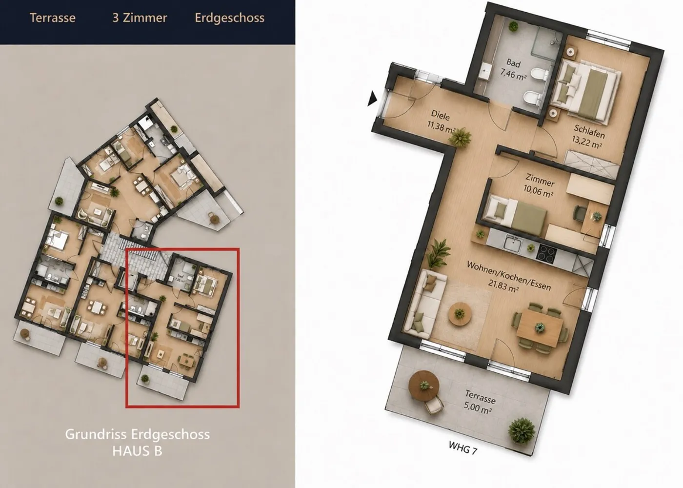 3 Zimmer Wohnung mit 69 m² in Kaufbeuren – Bild 11
