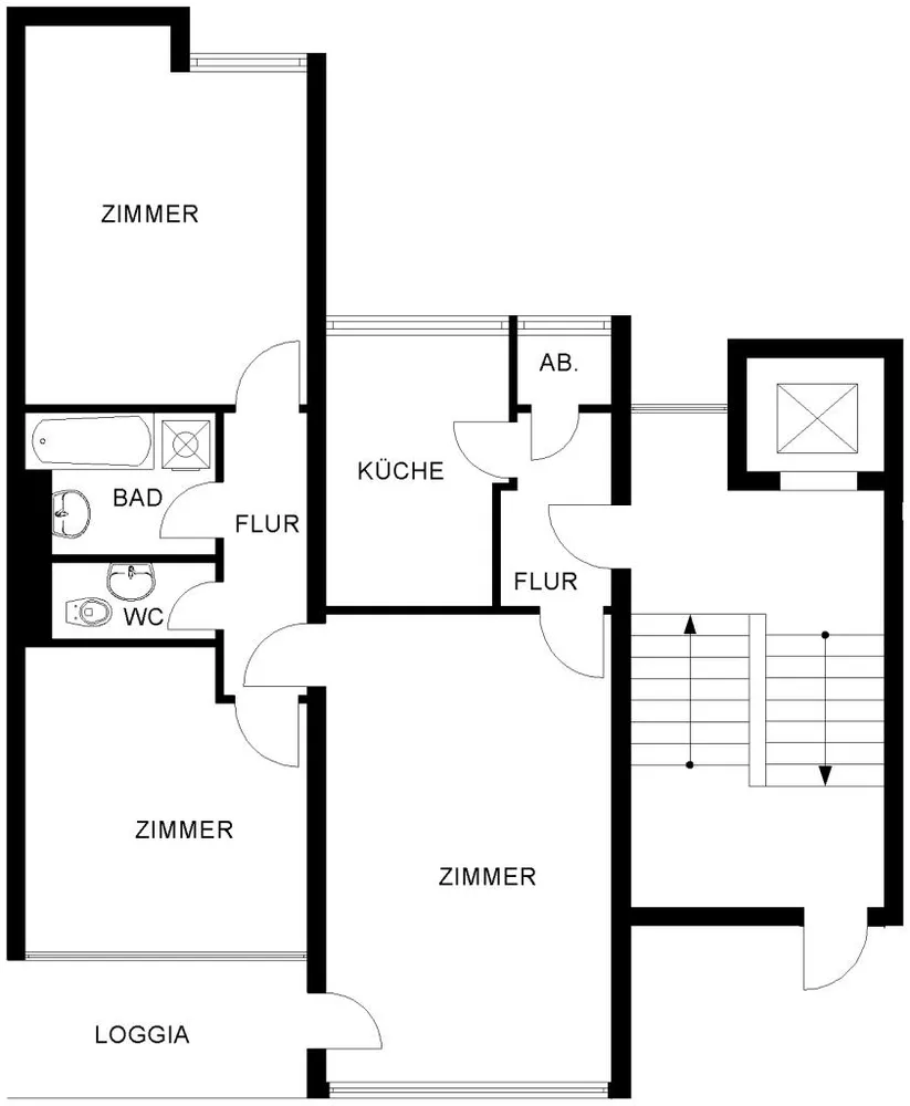 3 Zimmer Wohnung mit 75 m² in Bochum – Bild 4