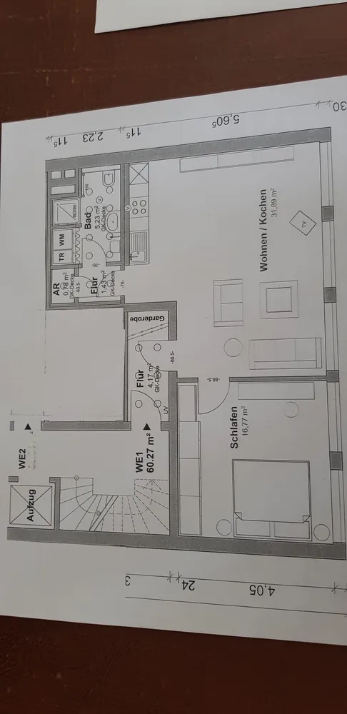 2 room apartment with 56 m² in Mülheim an der Ruhr – Photo 2