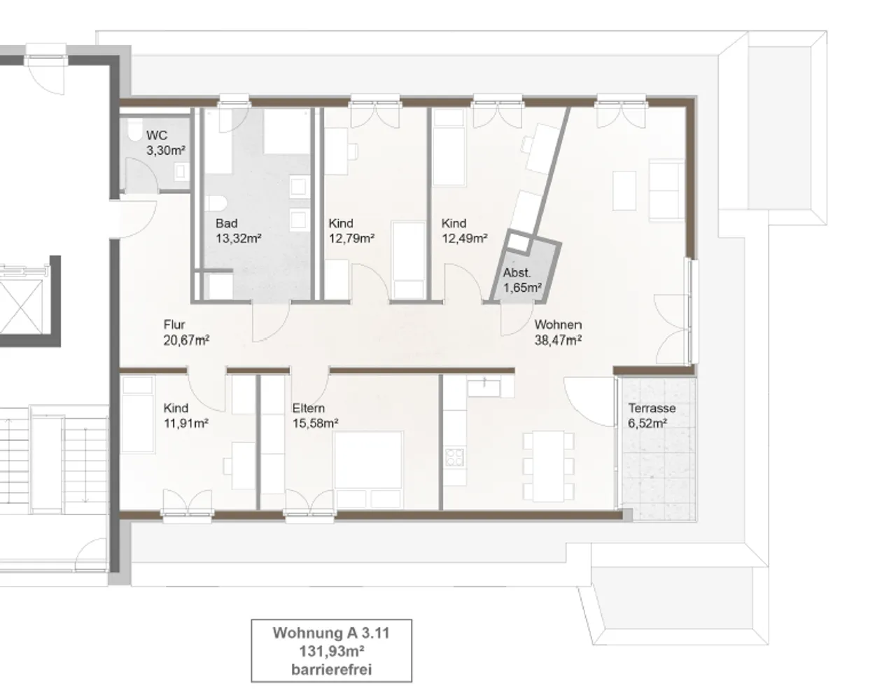 5 Zimmer Wohnung mit 132 m² in Friedrichshafen – Bild 4