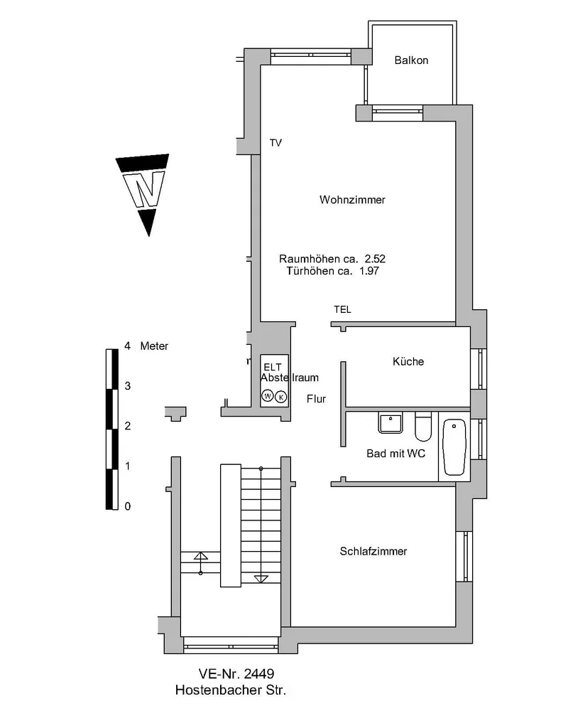 2 Zimmer Wohnung mit 61 m² in Bremen – Bild 2